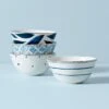 Lenox Blue Bay 4-Piece Dessert Bowl Set 2 Lenox Blue Bay 4-Piece Dessert Bowl Set -Lenox 890196 w10