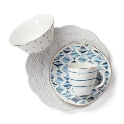 Lenox Blue Bay 4-Piece Dessert Mug Set 10 Lenox Blue Bay 4-Piece Dessert Mug Set -Lenox 890204 w2