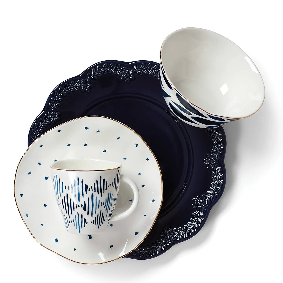 Lenox Blue Bay 4-Piece Dessert Mug Set 7 Lenox Blue Bay 4-Piece Dessert Mug Set - Image 5