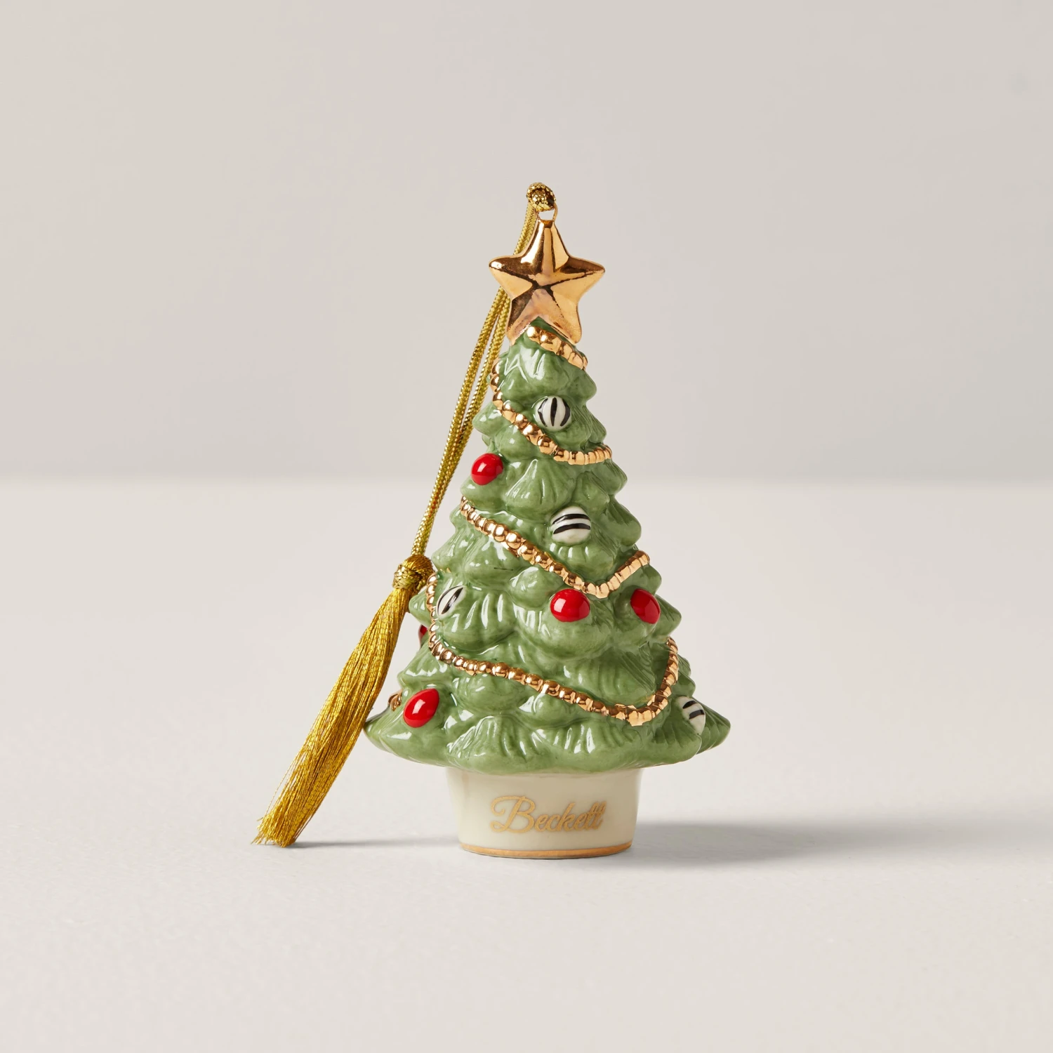 Lenox Festive Christmas Tree Ornament 3 Lenox Festive Christmas Tree Ornament