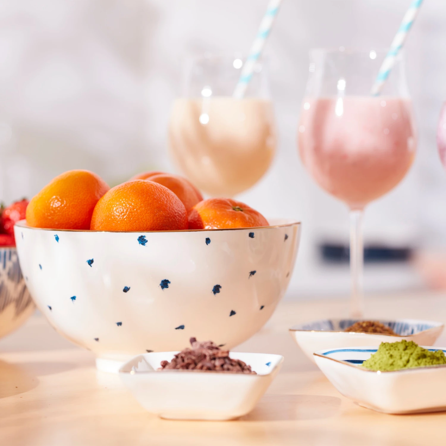 Lenox Blue Bay 4-Piece Stacking Dip Bowl Set 6 Lenox Blue Bay 4-Piece Stacking Dip Bowl Set - Image 4