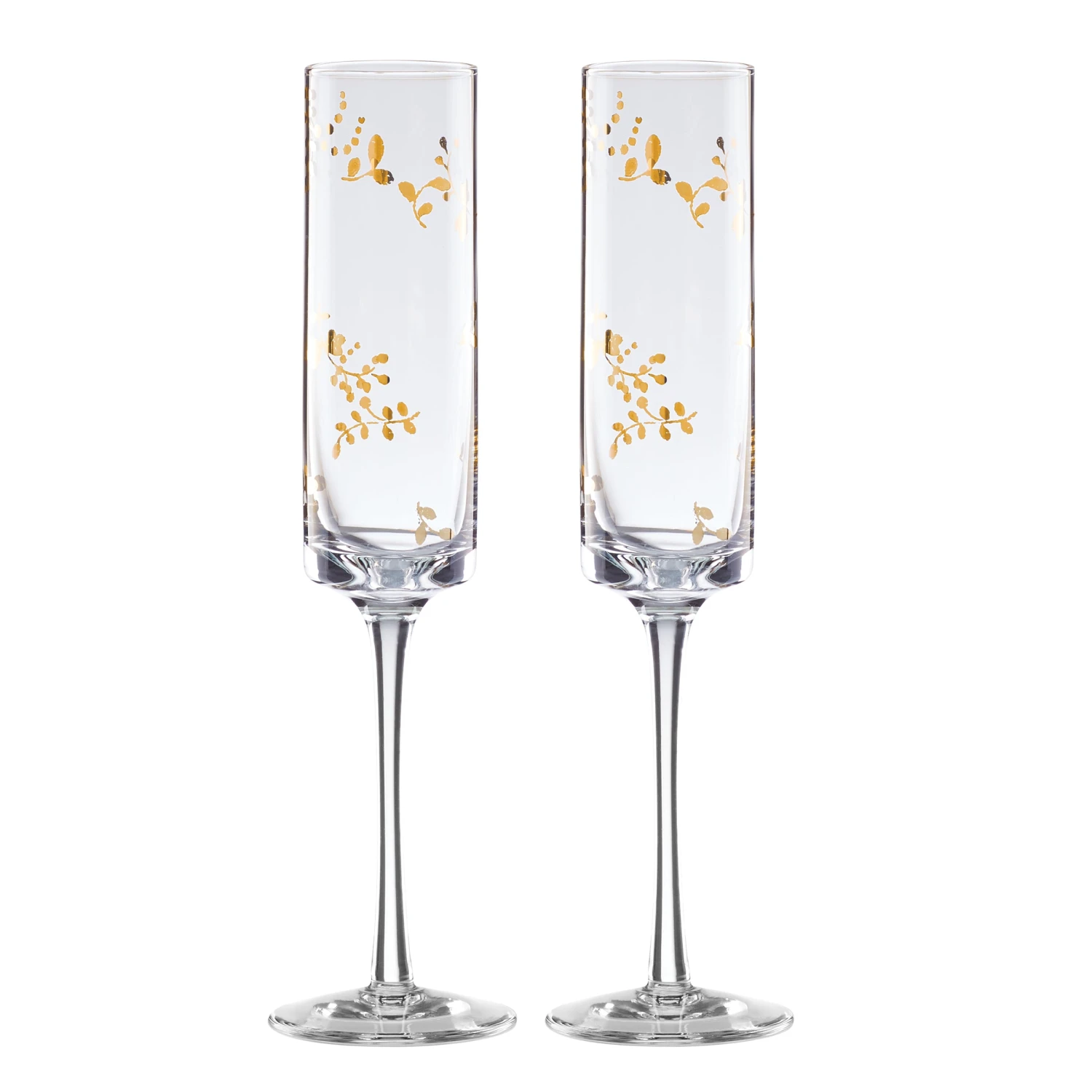 Lenox Opal Innocence Flourish 2-Piece Toasting Flute Set 4 Lenox Opal Innocence Flourish 2-Piece Toasting Flute Set - Image 2