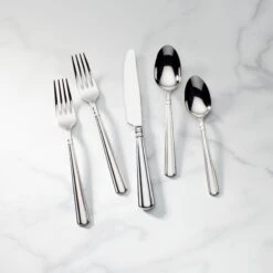 Front Page 18 Lenox Amber Hill 65-Piece Flatware Set