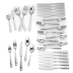 Lenox Eastwood 65-Piece Flatware Set 7 Lenox Eastwood 65-Piece Flatware Set -Lenox 890910 wHR