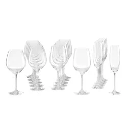 Lenox Tuscany Classics 18pc Mixed Glass Set 7 Lenox Tuscany Classics 18pc Mixed Glass Set -Lenox 891669 wHR