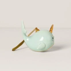 Lenox Narwhal Ornament 12 Lenox Narwhal Ornament -Lenox 891986 w12
