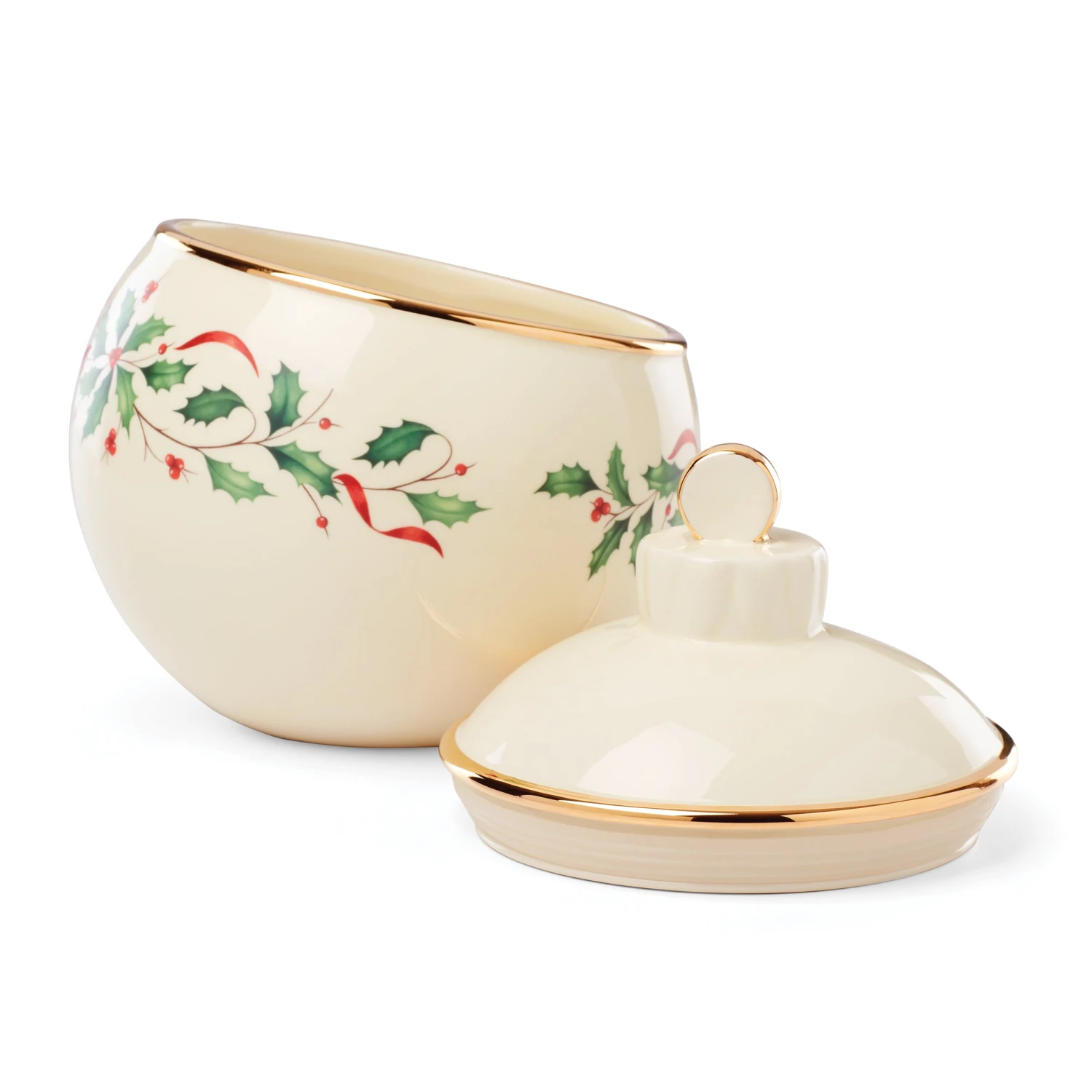 Lenox Holiday Ornament Cookie Jar 4 Lenox Holiday Ornament Cookie Jar - Image 2