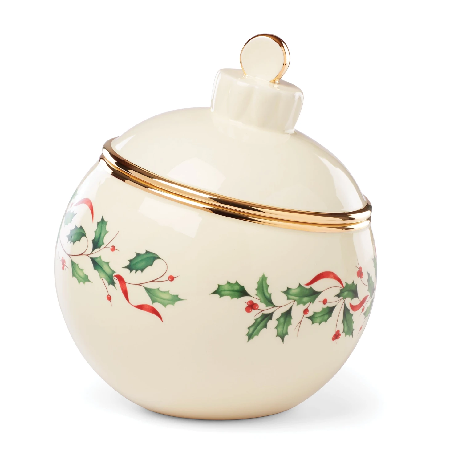 Lenox Holiday Ornament Cookie Jar 3 Lenox Holiday Ornament Cookie Jar