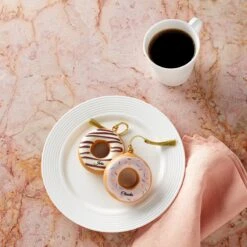 Lenox Forever Friends Donut 2-Piece Ornament Set 8 Lenox Forever Friends Donut 2-Piece Ornament Set -Lenox 892568 LNP S23 FEA 1