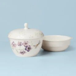 Lenox Butterfly Meadow 3-Piece Stackable Bowl Set 11 Lenox Butterfly Meadow 3-Piece Stackable Bowl Set -Lenox 892759 w13
