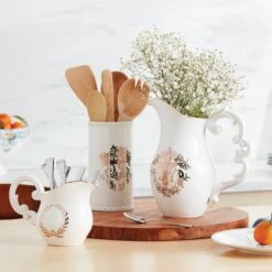 Lenox Autumn Studio Small Pitcher 14 Lenox Autumn Studio Small Pitcher -Lenox 893266 893268 893265 815486 LNP F22 1