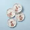 Lenox Butterfly Meadow Bunny 4-Piece Accent Plate Set 2 Lenox Butterfly Meadow Bunny 4-Piece Accent Plate Set -Lenox 893465 w10