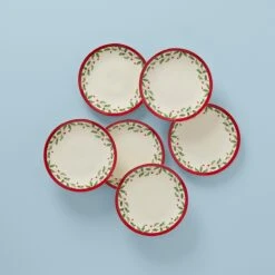 Lenox Holiday 6-Piece Accent Plate Set