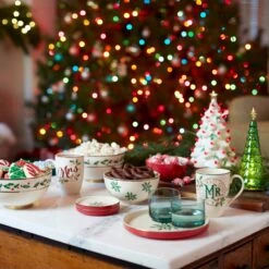 Lenox Holiday Luna 8-Piece Nesting Dinnerware Set 24 Lenox Holiday Luna 8-Piece Nesting Dinnerware Set -Lenox 893494 894181 LHOL 22 FEA LK