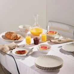 Lenox French Perle Scallop 4-Piece Dinner Plate Set 13 Lenox French Perle Scallop 4-Piece Dinner Plate Set -Lenox 893547 w11