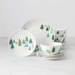 Lenox Balsam Lane 12-Piece Dinnerware Set