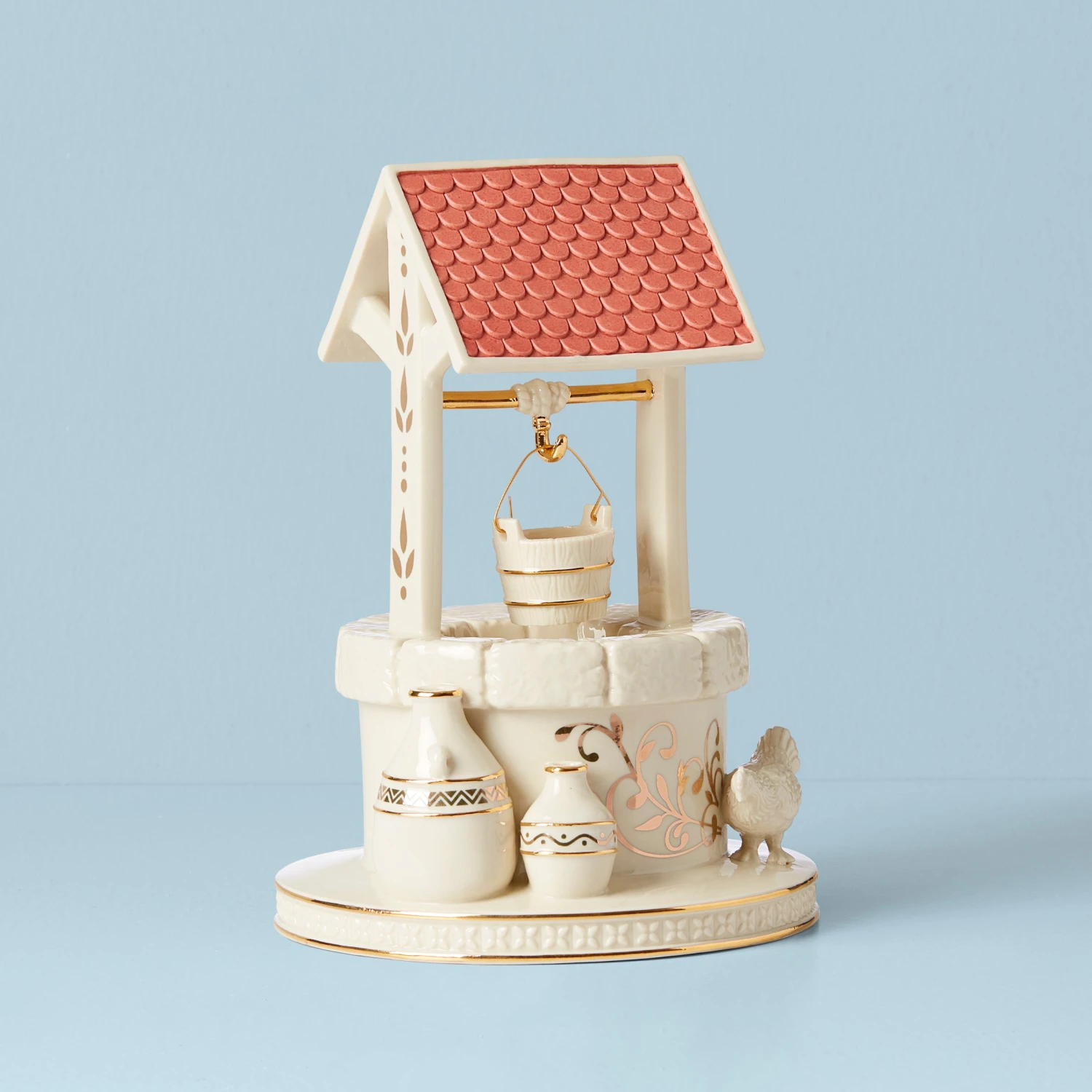 Lenox First Blessing Nativity Water Well Figurine 3 Lenox First Blessing Nativity Water Well Figurine