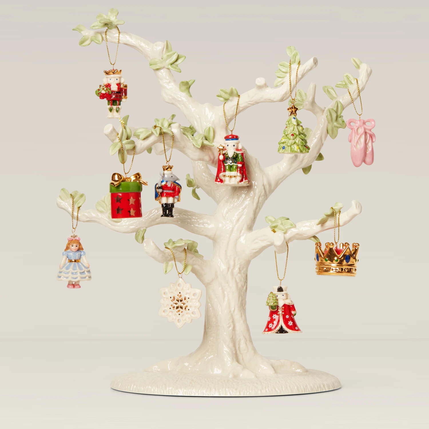 Lenox The Nutcracker 10-Piece Ornament & Tree Set 3 Lenox The Nutcracker 10-Piece Ornament & Tree Set
