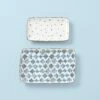 Lenox Blue Bay 2-Piece Nesting Platter Set
