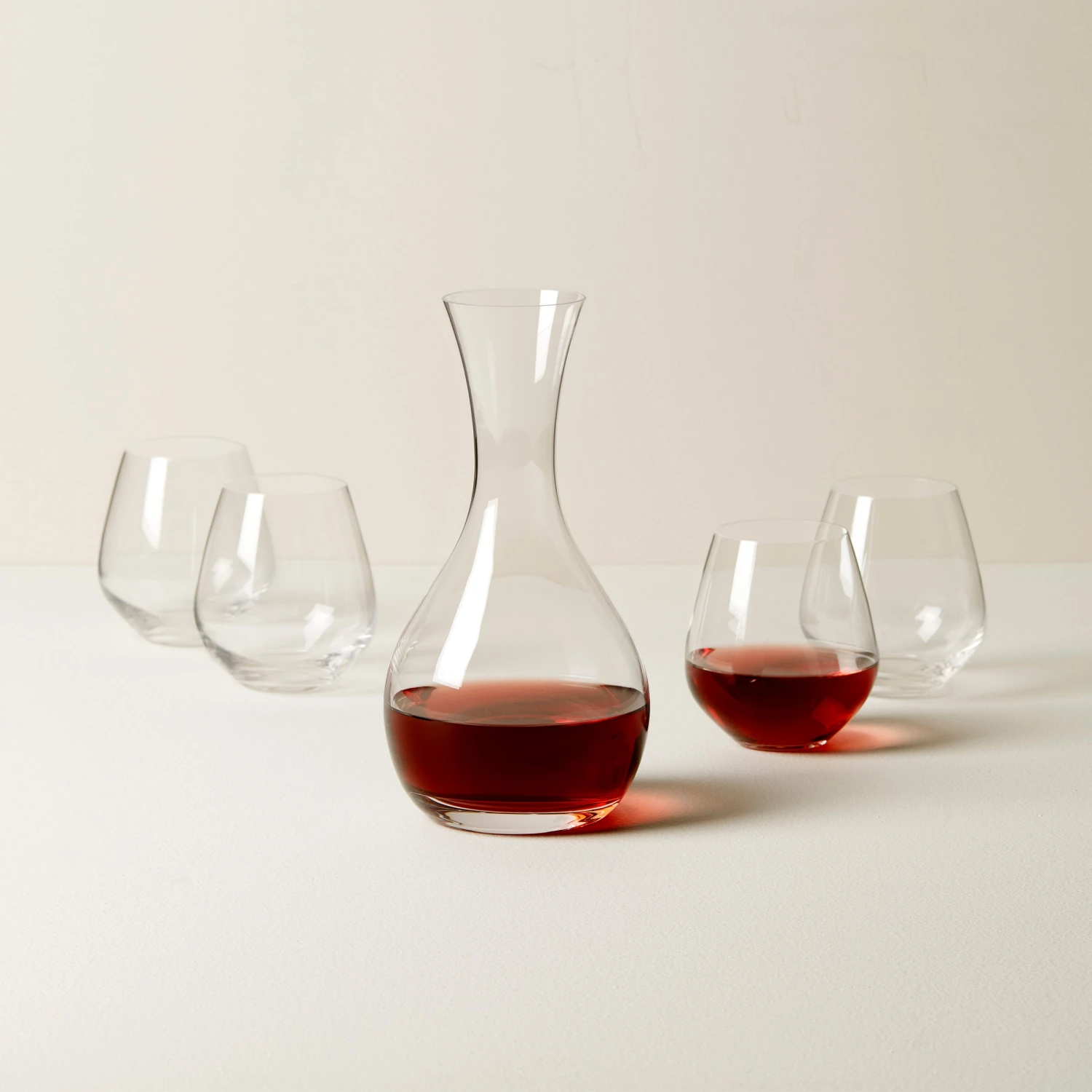 Lenox Tuscany Classics 5pc Decanter & Glass Set 4 Lenox Tuscany Classics 5pc Decanter & Glass Set - Image 2