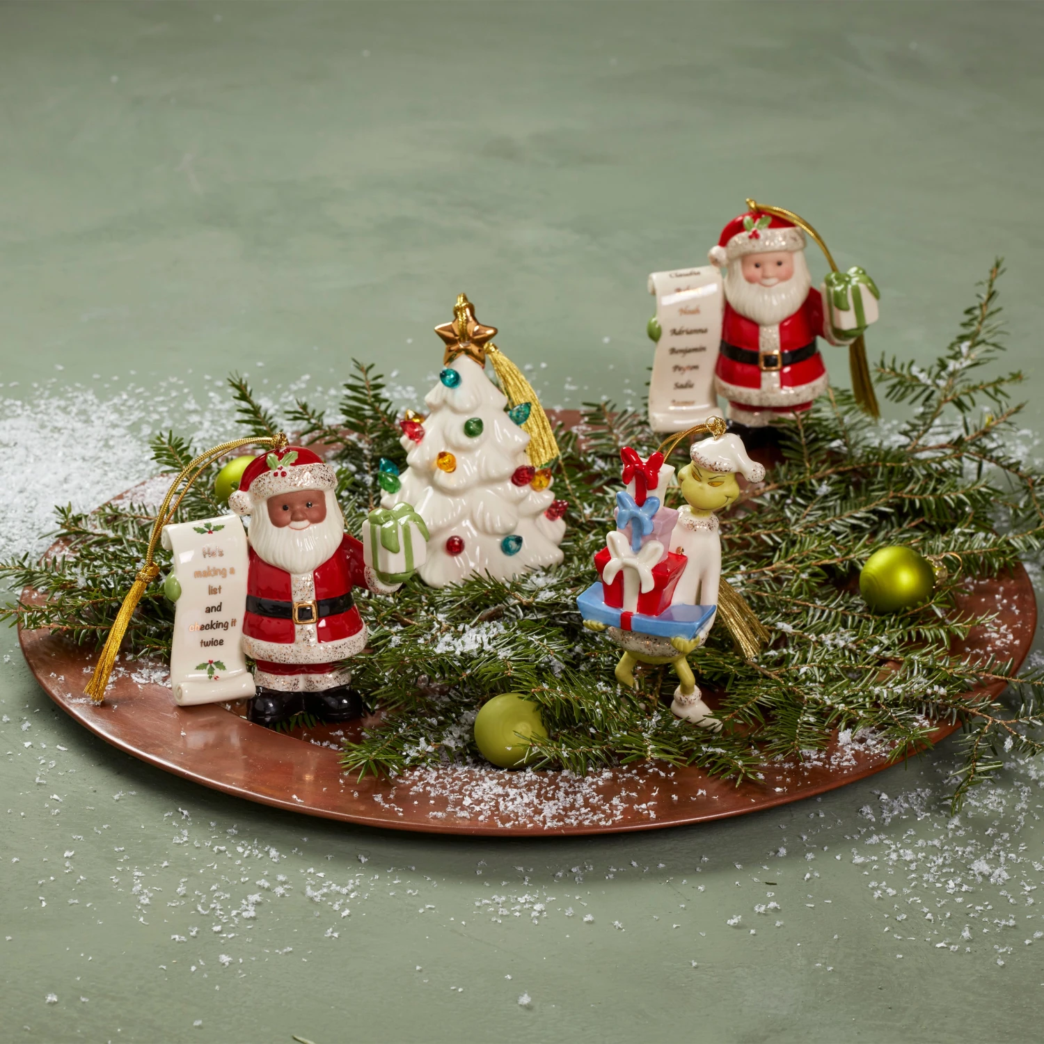 Lenox Treasured Traditions Light-Up Tree Ornament 6 Lenox Treasured Traditions Light-Up Tree Ornament - Image 4