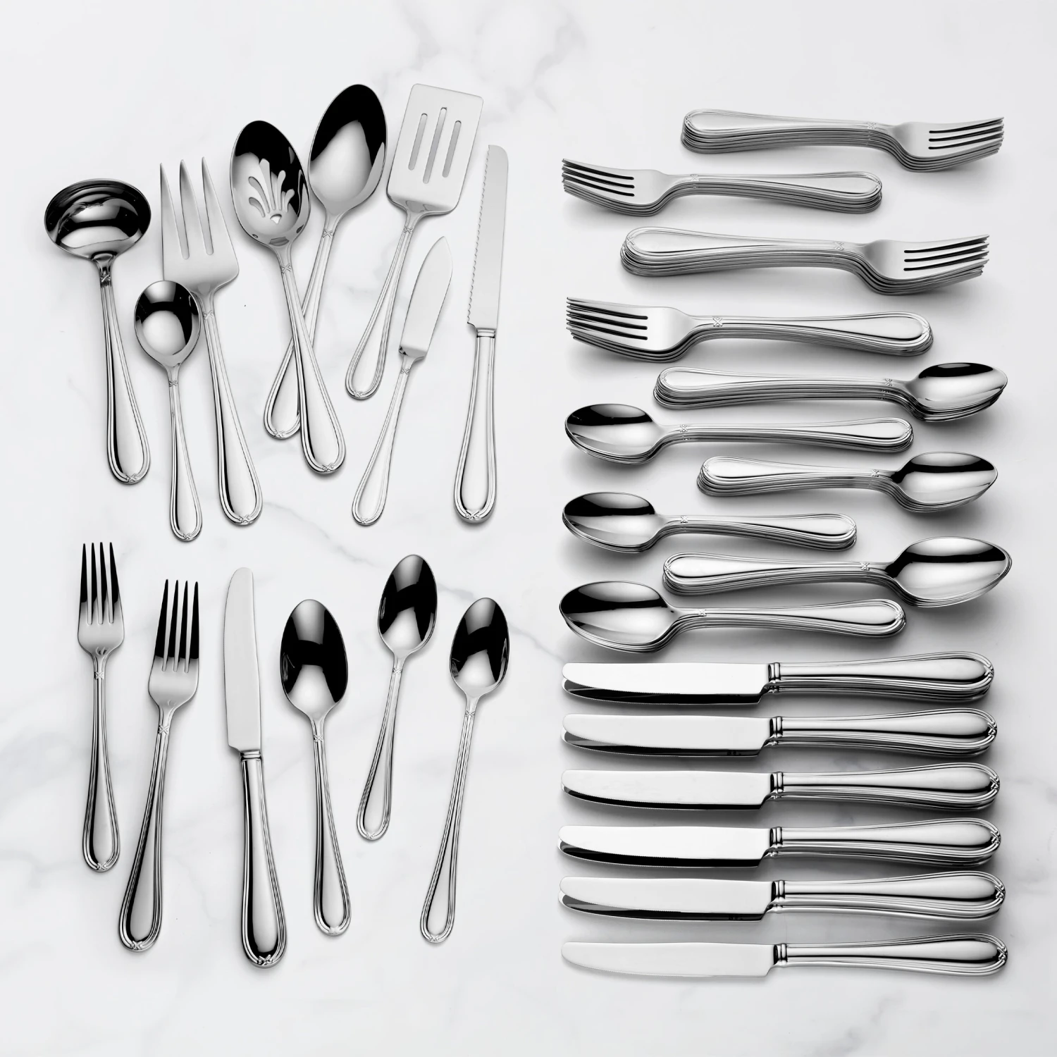 Lenox Ashbridge 80-Piece Flatware Set 4 Lenox Ashbridge 80-Piece Flatware Set - Image 2