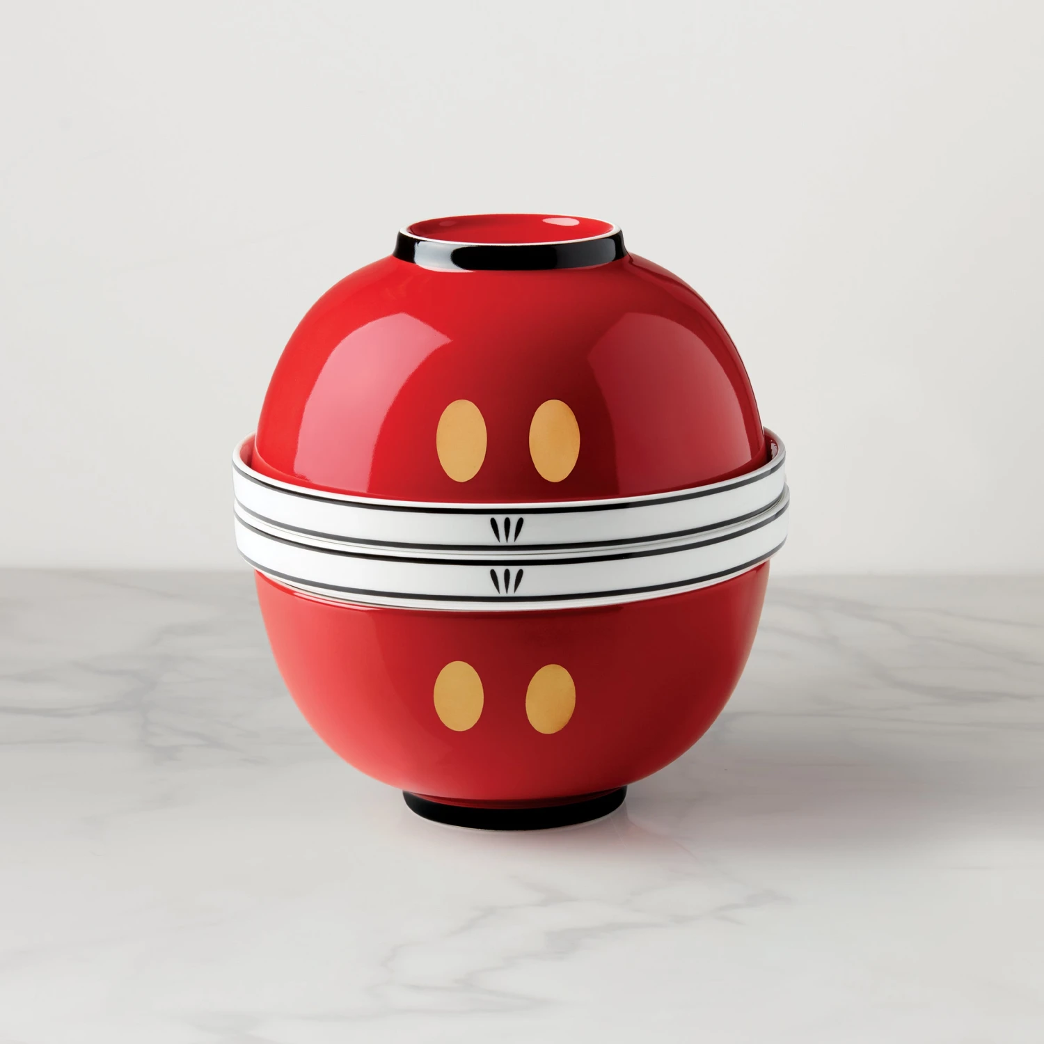 Lenox Disney Luna 8-Piece Nesting Dinnerware Set 3 Lenox Disney Luna 8-Piece Nesting Dinnerware Set