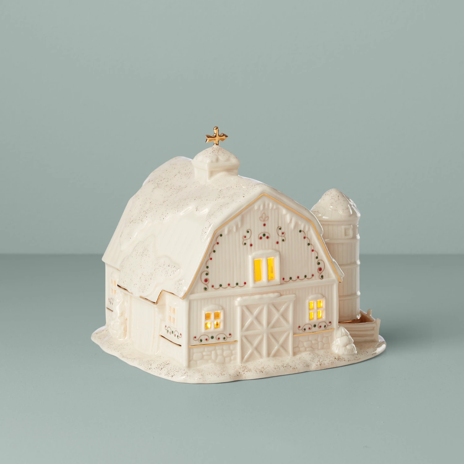 Lenox Mistletoe Park Lit Barn 4 Lenox Mistletoe Park Lit Barn - Image 2