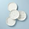 Lenox Oyster Bay Assorted Accent Plates, Set Of 4
