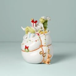 Lenox Merry Grinchmas Cookie Jar