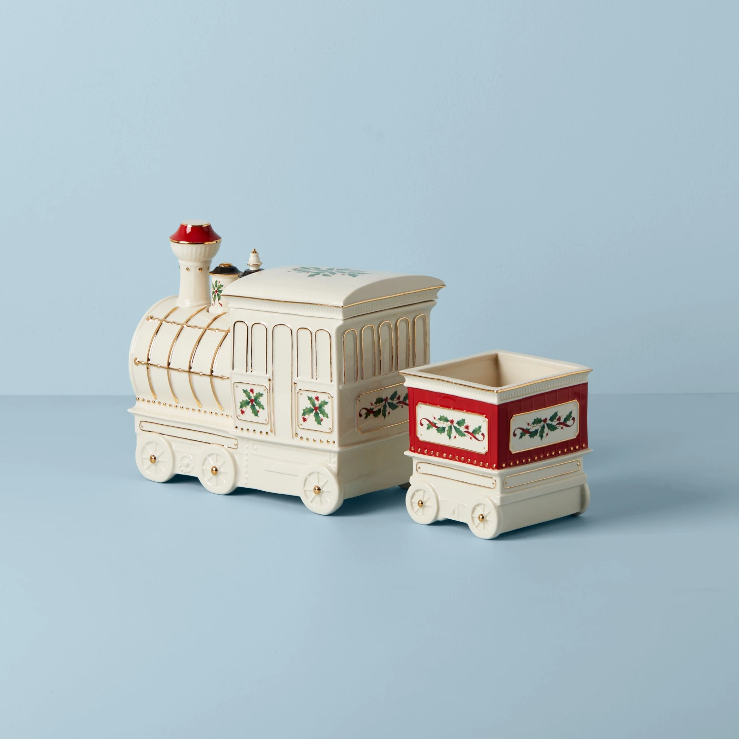 Lenox Holiday Train 5-Piece Serving Set 4 Lenox Holiday Train 5-Piece Serving Set - Image 2