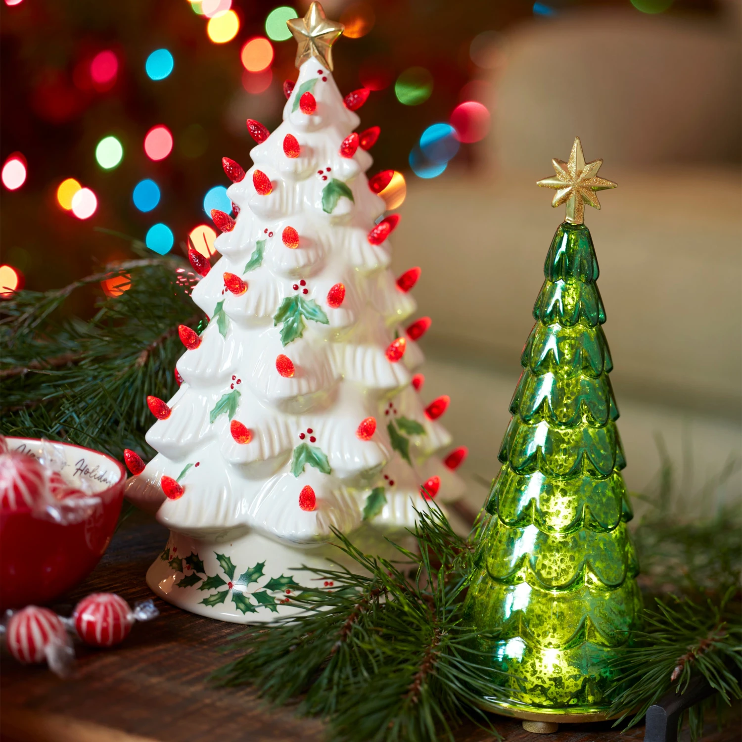 Lenox Radiant Light Lit Jewel Tone Tree 5 Lenox Radiant Light Lit Jewel Tone Tree - Image 3