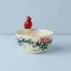 Lenox Winter Greetings Cardinal Bowl 1 Lenox Winter Greetings Cardinal Bowl -Lenox 894203 w10