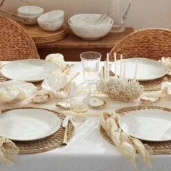 Lenox Oyster Bay 12-Piece Dinnerware Set 23 Lenox Oyster Bay 12-Piece Dinnerware Set -Lenox 894223 894096 894092 894561 894587 LNP F23 FEA GIFF SM