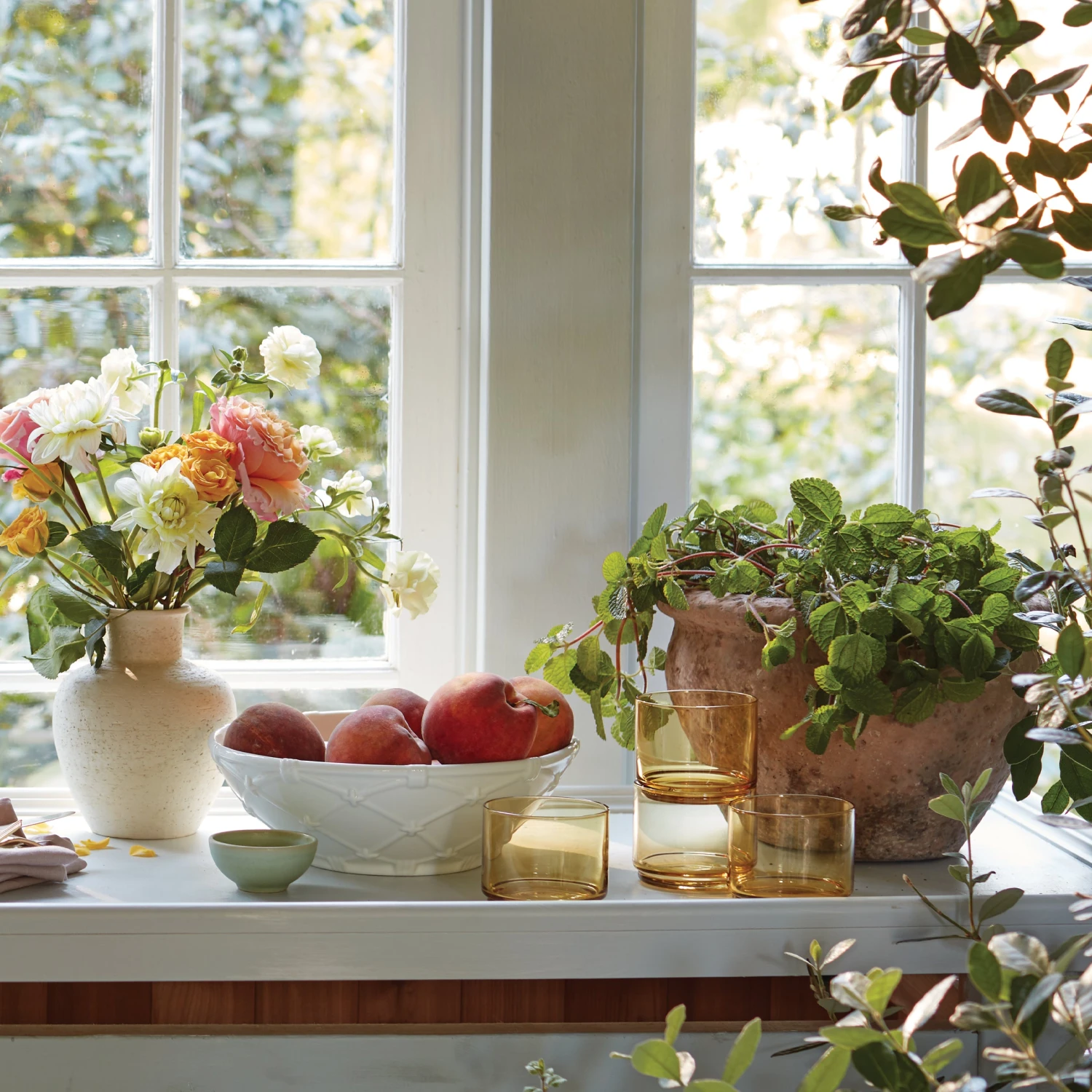 Lenox Tuscany Classics Stackable 4-Piece Short Glasses 13 Lenox Tuscany Classics Stackable 4-Piece Short Glasses - Image 11