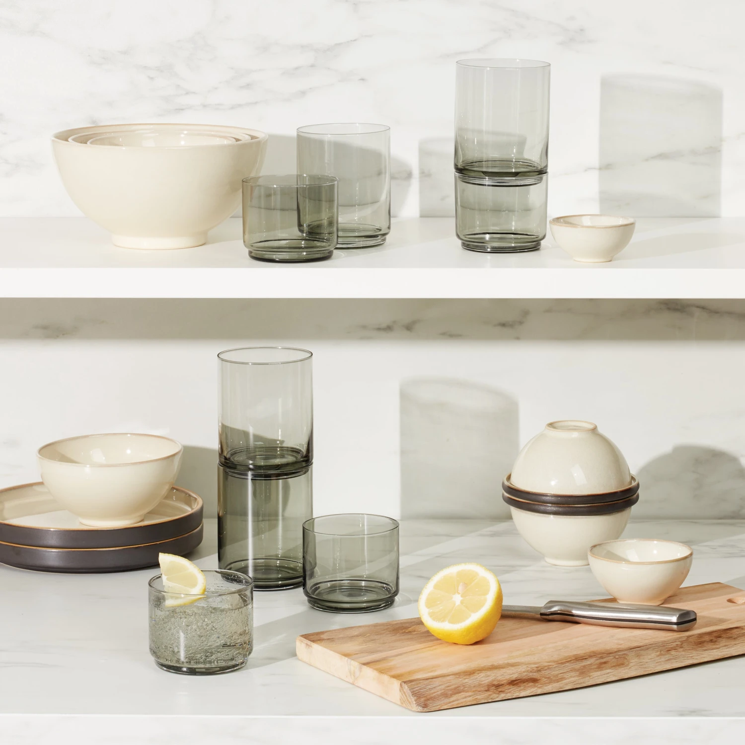 Lenox Tuscany Classics Stackable 4-Piece Short Glasses 20 Lenox Tuscany Classics Stackable 4-Piece Short Glasses - Image 18