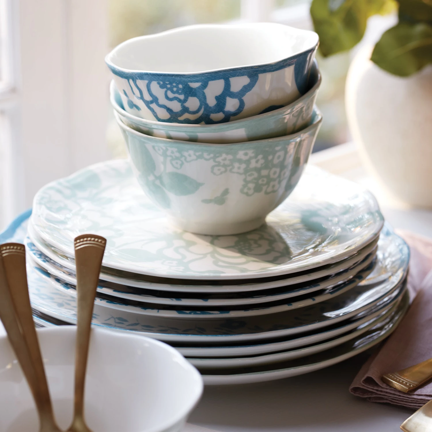 Lenox Butterfly Meadow Cottage 4-Piece Rice Bowls 9 Lenox Butterfly Meadow Cottage 4-Piece Rice Bowls - Image 7