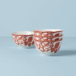 Lenox Butterfly Meadow Cottage 4-Piece Rice Bowls 24 Lenox Butterfly Meadow Cottage 4-Piece Rice Bowls -Lenox 894282 W10 eec76423 dc52 4a55 97db 8c1bd24798dd