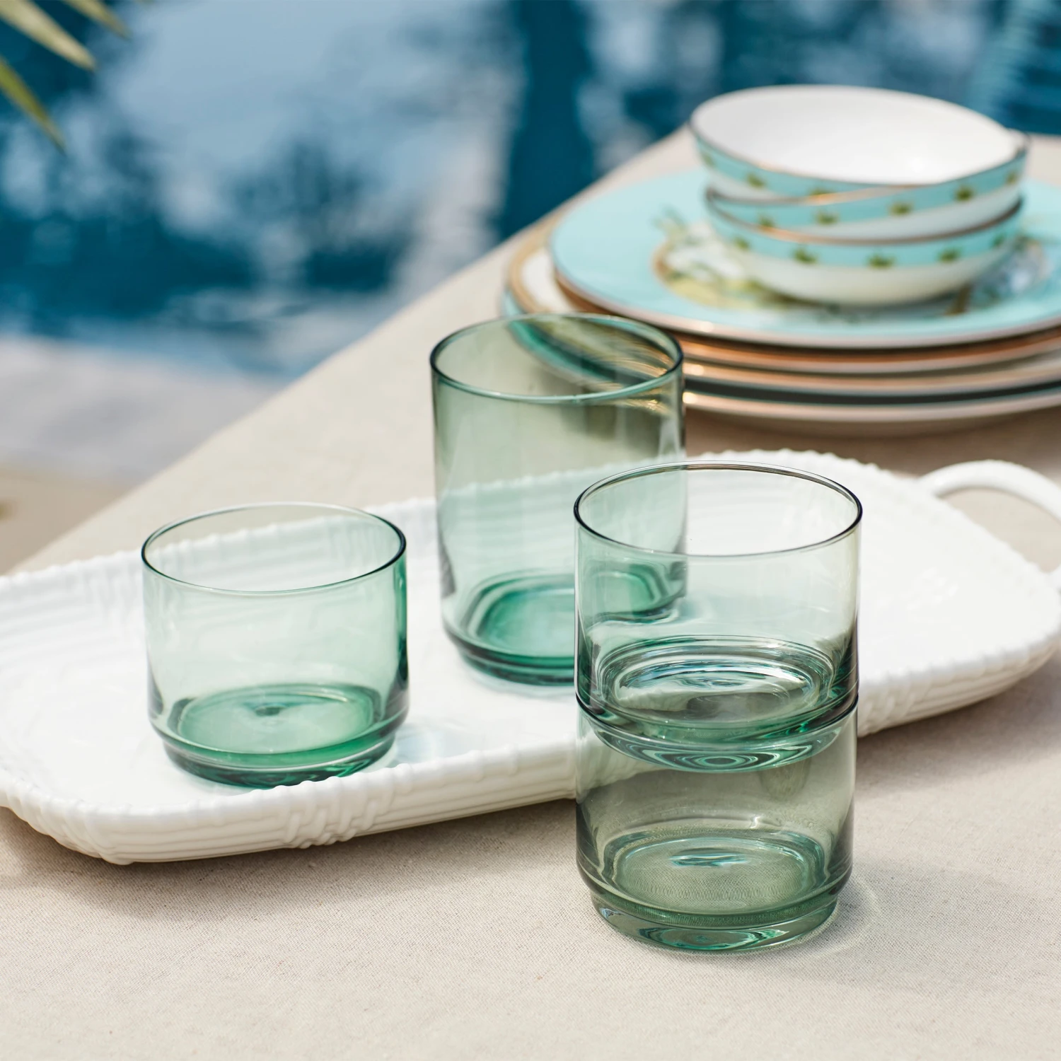 Lenox Tuscany Classics Stackable 4-Piece Tall Glasses 22 Lenox Tuscany Classics Stackable 4-Piece Tall Glasses - Image 20