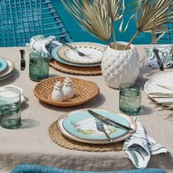 Lenox British Colonial Tradewind Accent Plate 10 Lenox British Colonial Tradewind Accent Plate -Lenox 894303 894304 815486 6226609 6226625 6226781 6226807 6226740 6226922 LNP S23 FEA 4