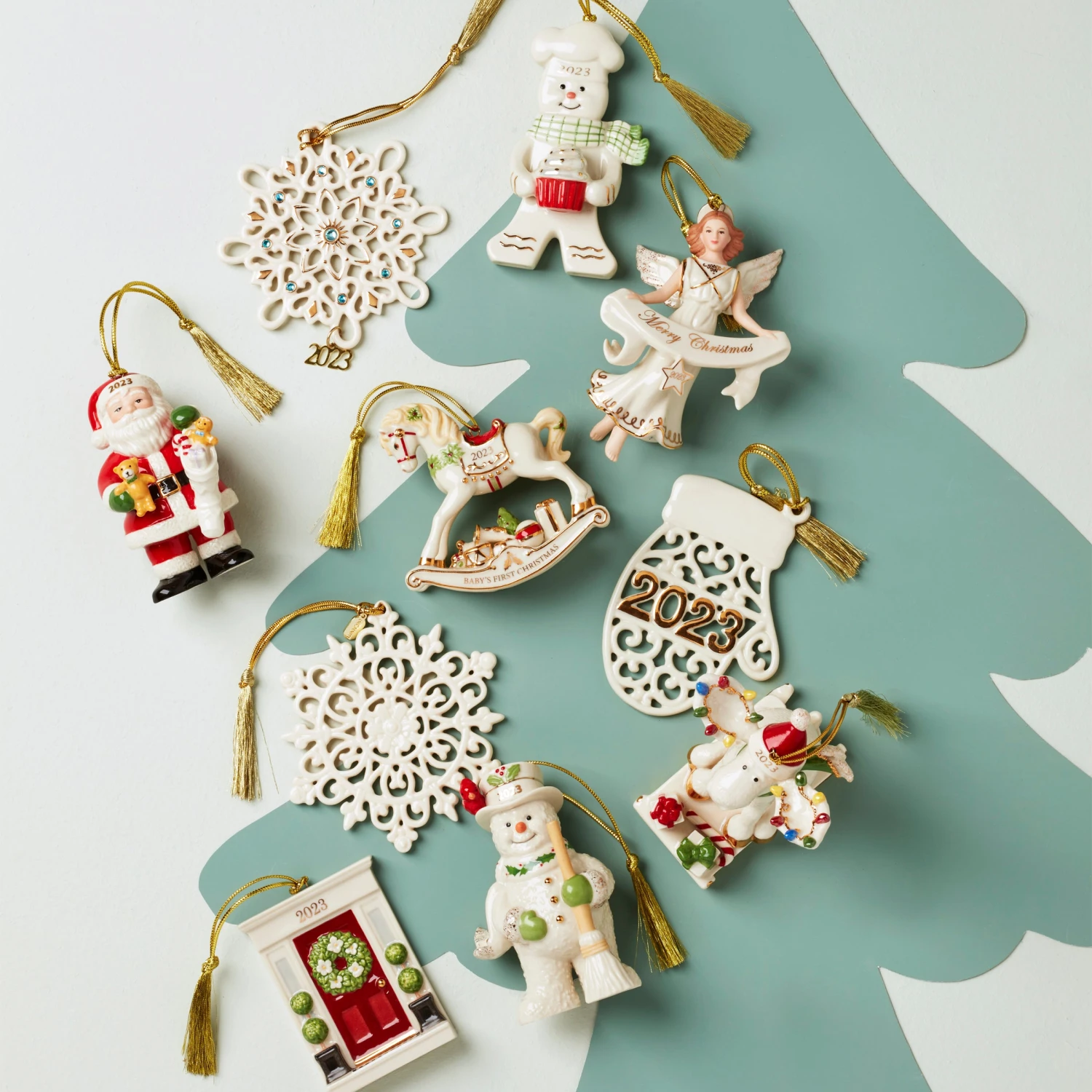 Lenox 2023 Marcel The Moose Ornament 7 Lenox 2023 Marcel The Moose Ornament - Image 5