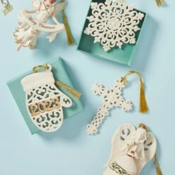 Lenox 2023 A Year To Remember Mitten Ornament 13 Lenox 2023 A Year To Remember Mitten Ornament -Lenox 894436 894433 894443 894422 894442 LHOL 23 FEA 1