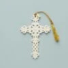 Lenox 2023 Snow Fantasies Cross Ornament 2 Lenox 2023 Snow Fantasies Cross Ornament -Lenox 894442 W10