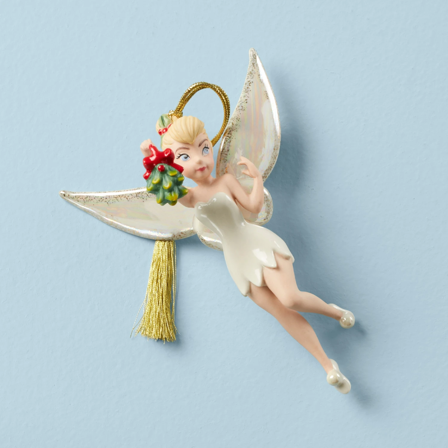 Lenox 2023 Tinker Bell With Mistletoe Ornament 3 Lenox 2023 Tinker Bell With Mistletoe Ornament