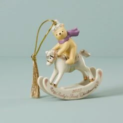 Lenox 2023 Winnie The Pooh Baby's 1st Christmas Ornament