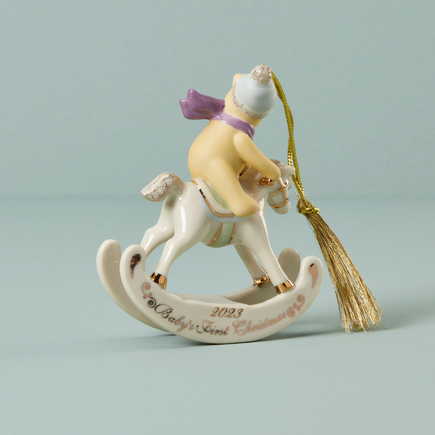 Lenox 2023 Winnie The Pooh Baby's 1st Christmas Ornament 4 Lenox 2023 Winnie The Pooh Baby's 1st Christmas Ornament - Image 2