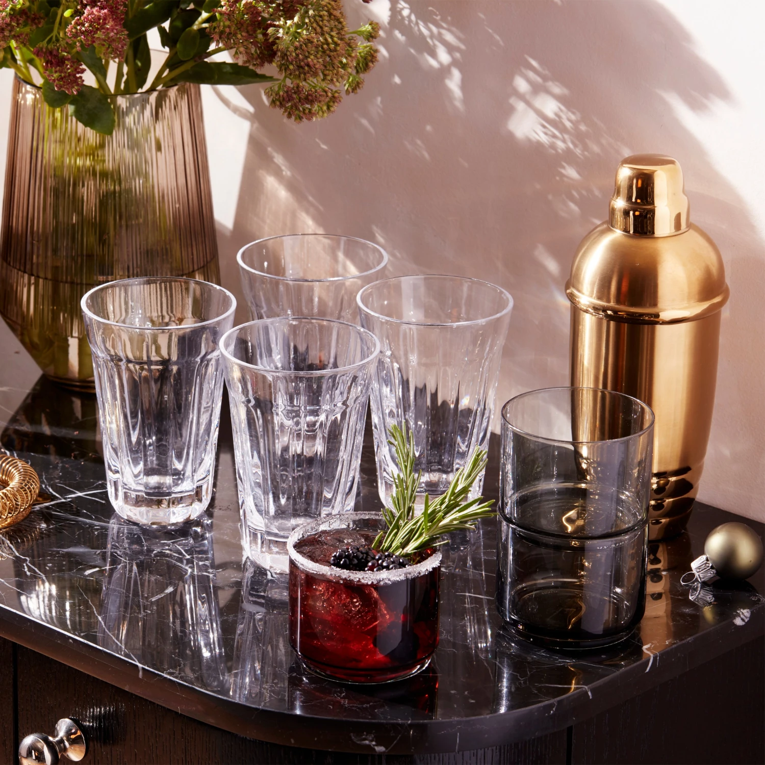 Lenox French Perle Short Glass, S/4 6 Lenox French Perle Short Glass, S/4 - Image 4