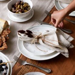 Lenox Oyster Bay Dinner Plates, Set Of 4 18 Lenox Oyster Bay Dinner Plates, Set Of 4 -Lenox 894529 894223 890139 LNP S23 FEA 10