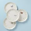 Lenox Butterfly Meadow Vines 4PC Dinner Plate Set 1 Lenox Butterfly Meadow Vines 4PC Dinner Plate Set -Lenox 894542 w10