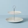 Lenox Oyster Bay 2-Tiered Server 2 Lenox Oyster Bay 2-Tiered Server -Lenox 894679 W10